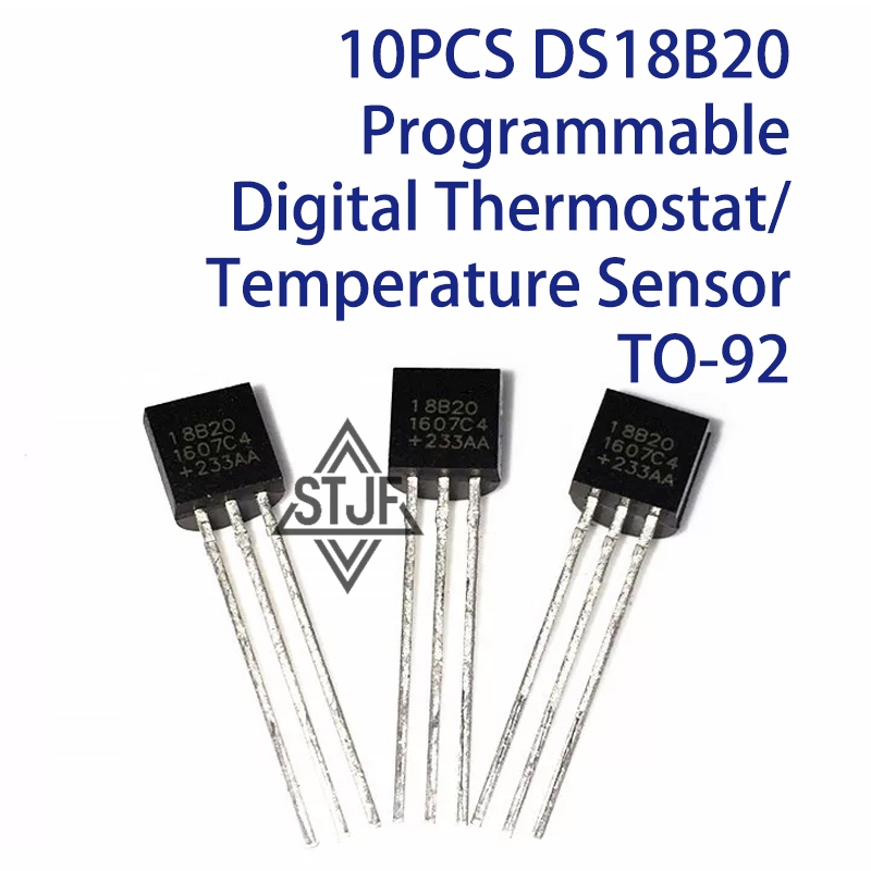 10PCS DS18B20 Termostato digit - Ds18B20 reseña y precio