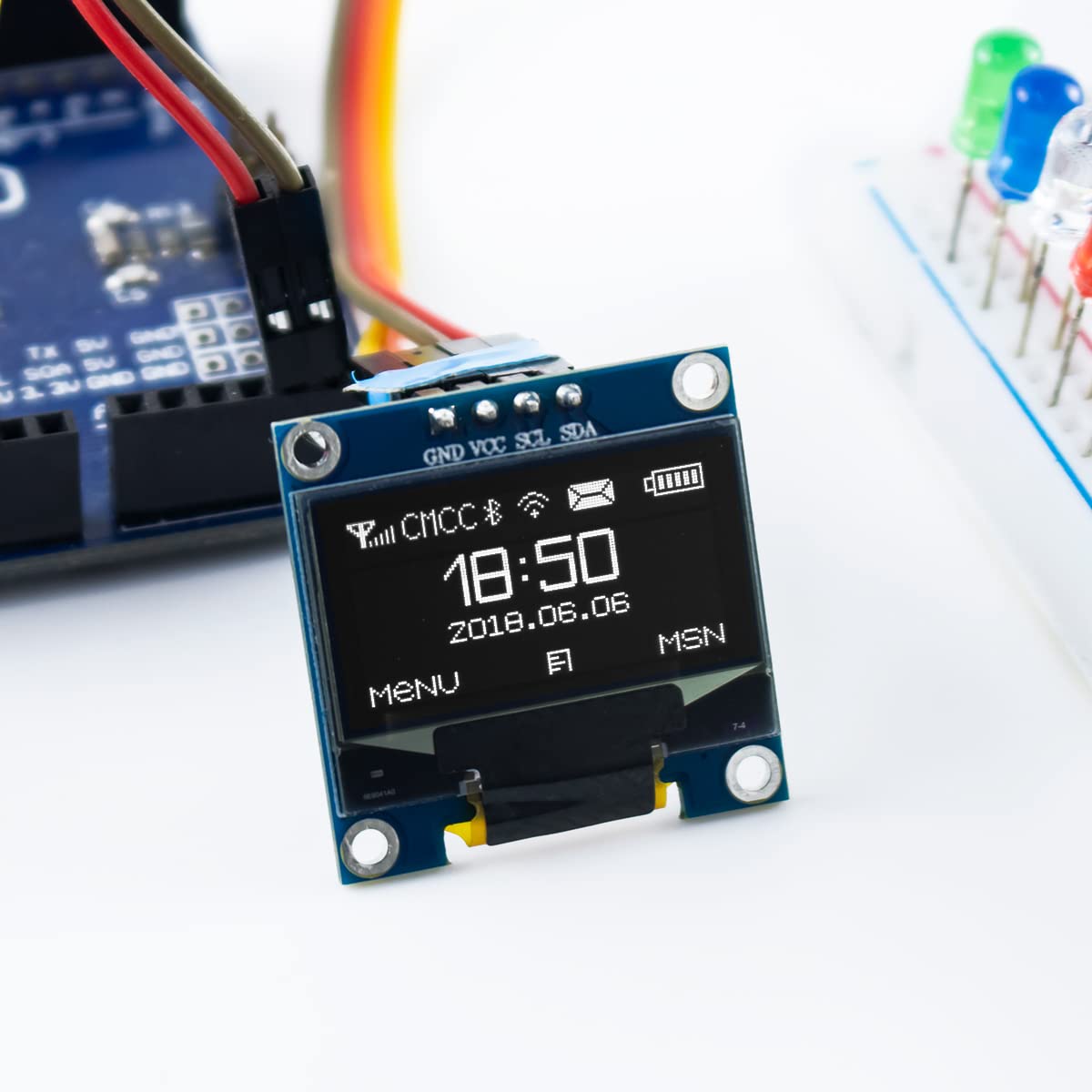 Módulo de pantalla OLED I2C II - Ssd1306 reseña y precio