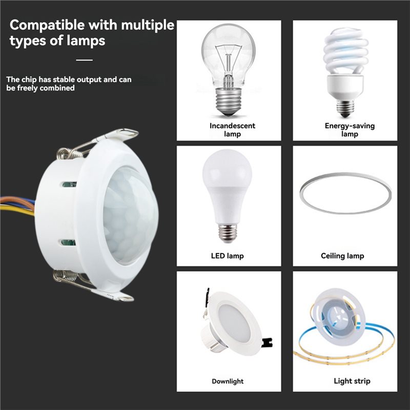 Interruptor con sensor de movi - Pir Motion Sensor reseña y precio