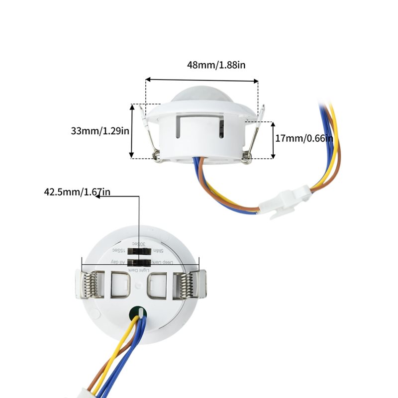 Interruptor con sensor de movi - Pir Motion Sensor reseña y precio