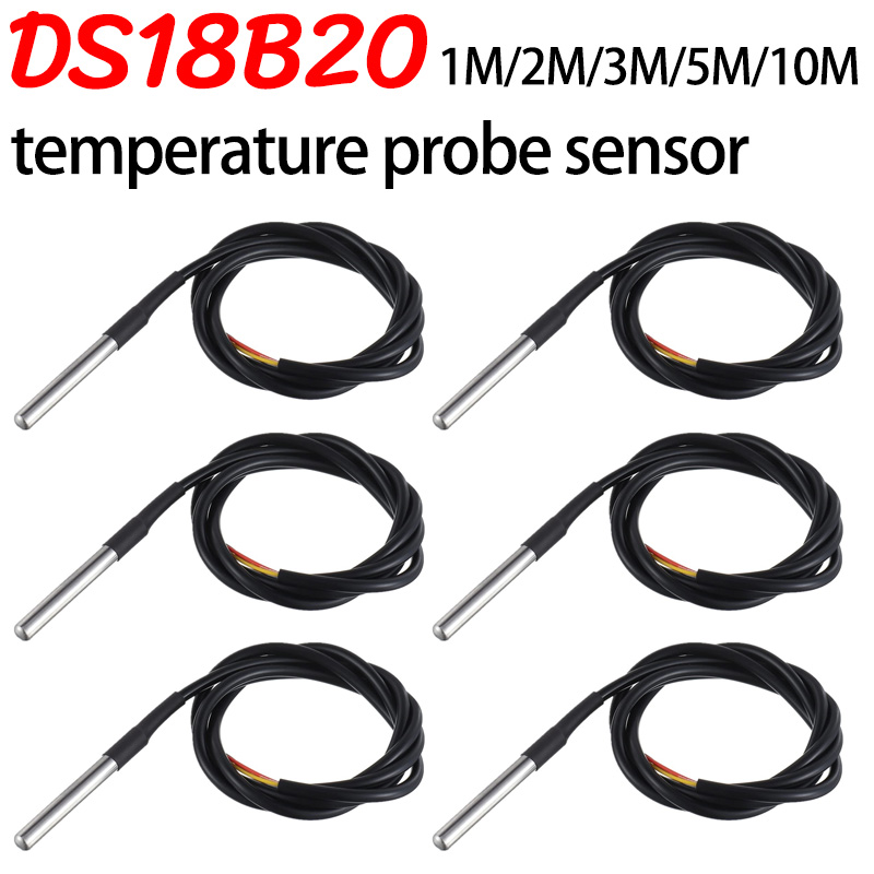 DS18B20 Paquete de acero inoxi - Ds18B20 reseña y precio