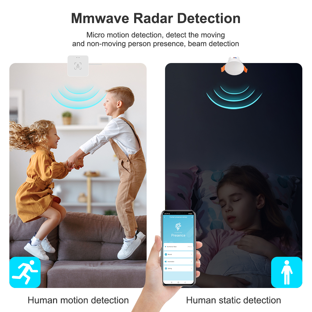 ZigBee MmWave Radar presencia  - Pir Motion Sensor reseña y precio