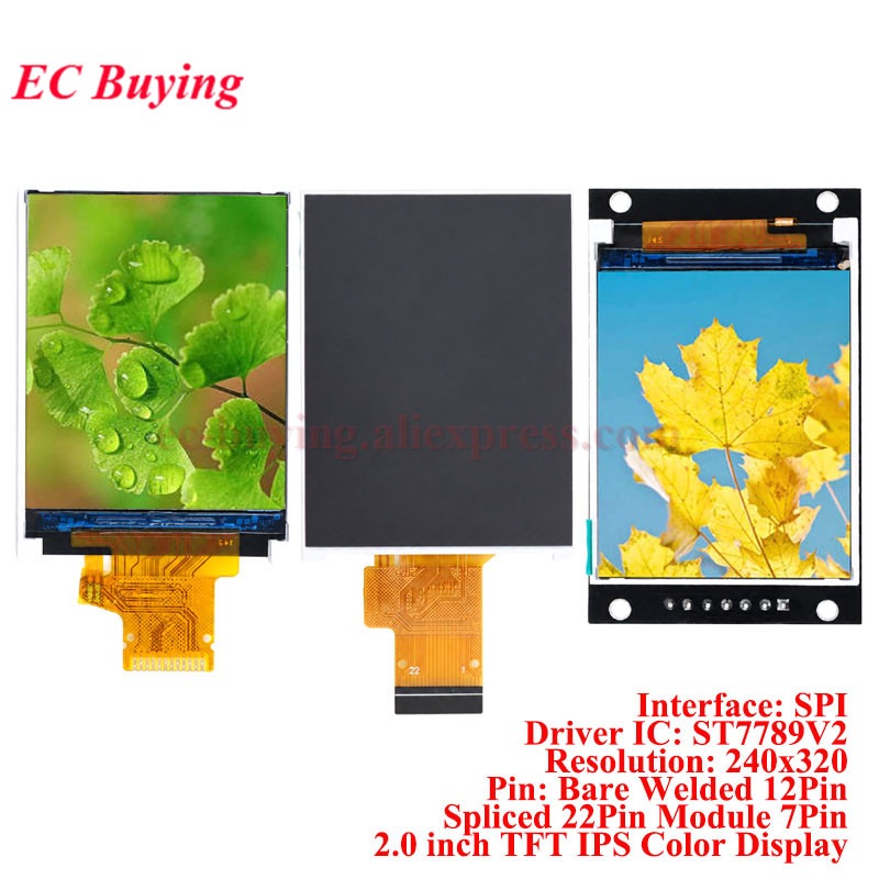 Módulo de Pantalla LCD TFT IPS - Tft Display 2.4 reseña y precio