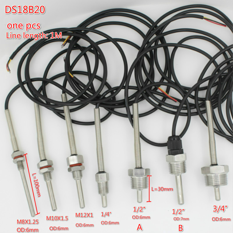 Sensor de temperatura Digital  - Ds18B20 reseña y precio
