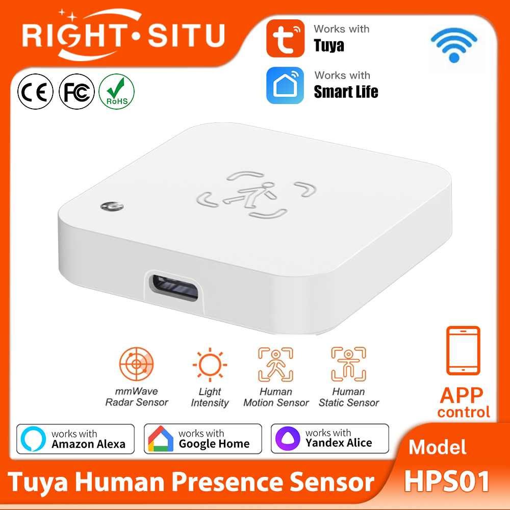 Tuya-Detector de Radar WiFi Mm - Pir Motion Sensor reseña y precio
